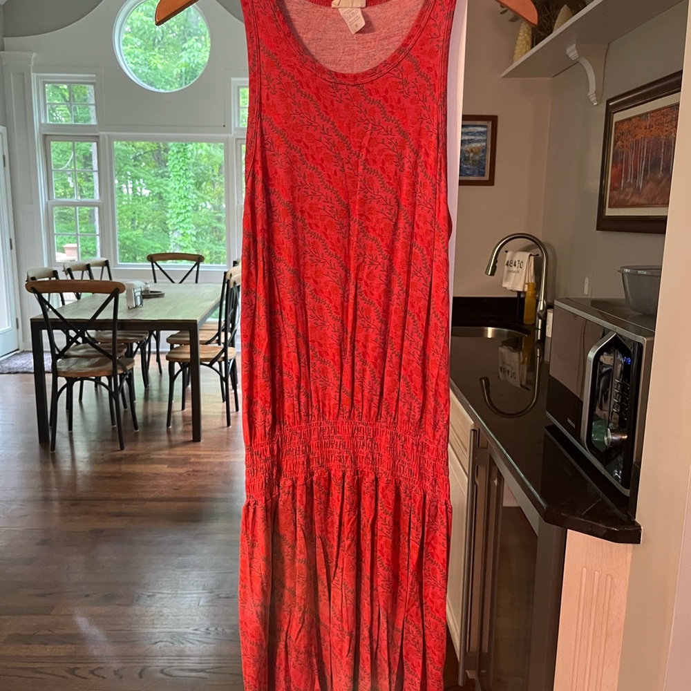 NATURAL LIFE Red Sleeveless Maxi Sundress
